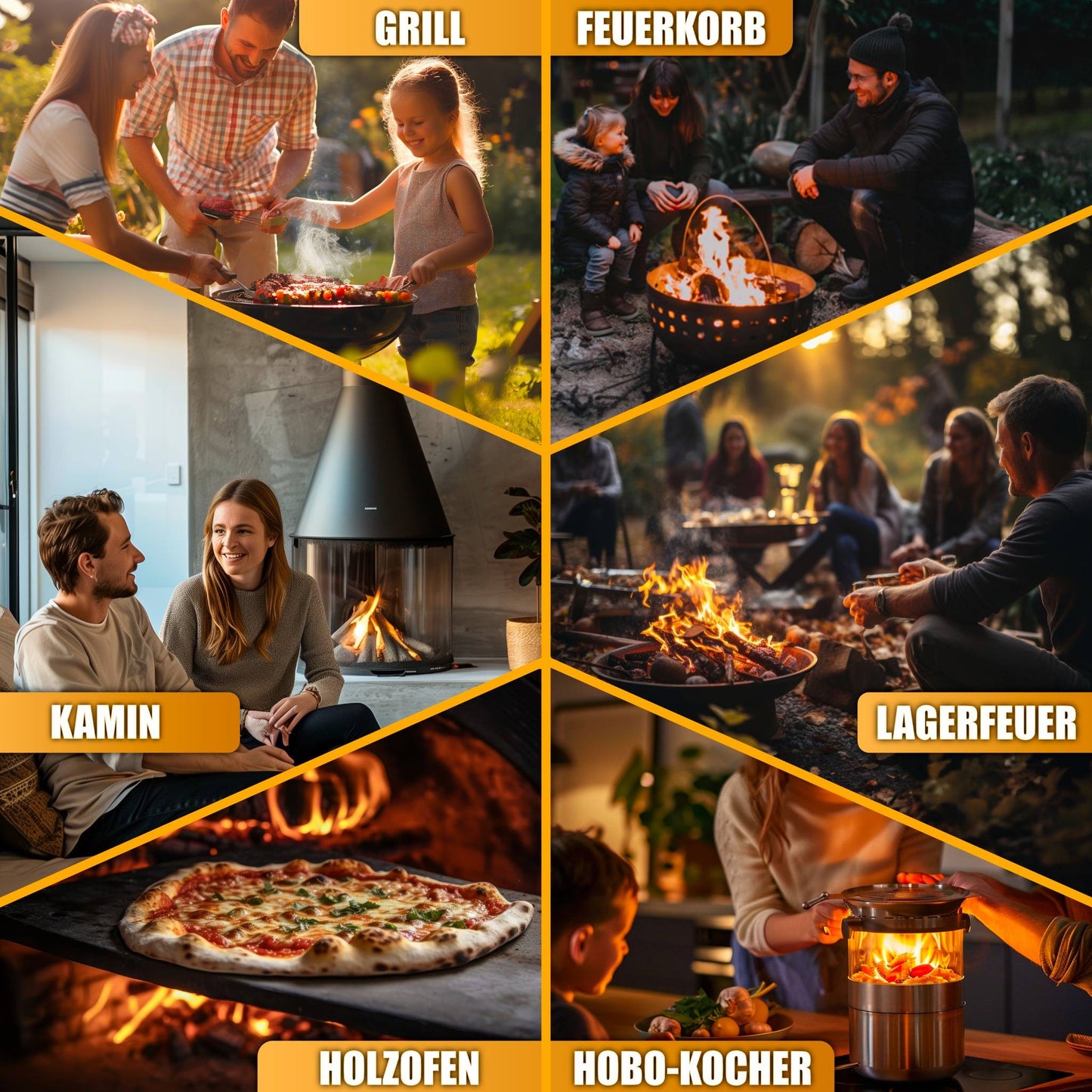 Anzündwolle aus Kiefernholz – ideal für Grill, Feuerkorb, Kamin und Holzofen